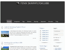 Tablet Screenshot of fenixflyg.se
